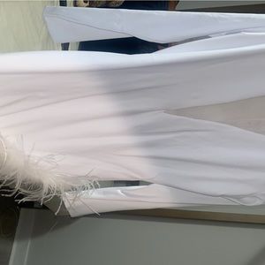 White Feather Dress